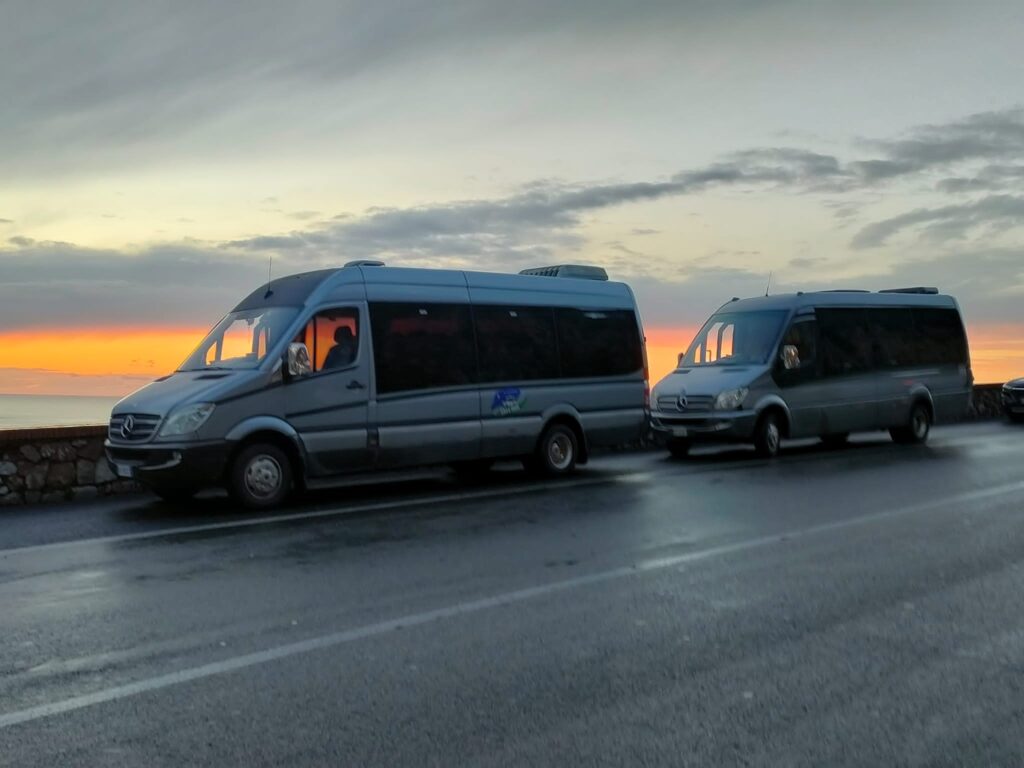 servizio ncc per tour in costiera amalfitana da Sorrento